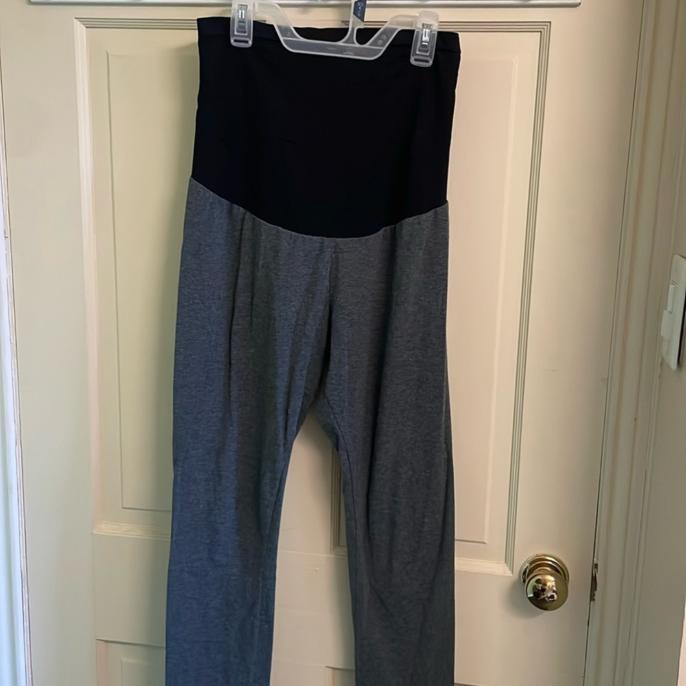 Gray Maternity Leggings